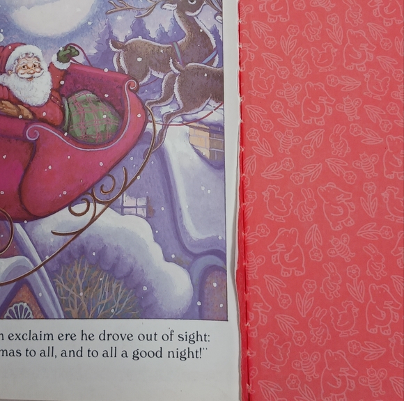 First Little Golden Book Storybook Editioin 1997 The Night Before Christmas - Picture 2 of 6